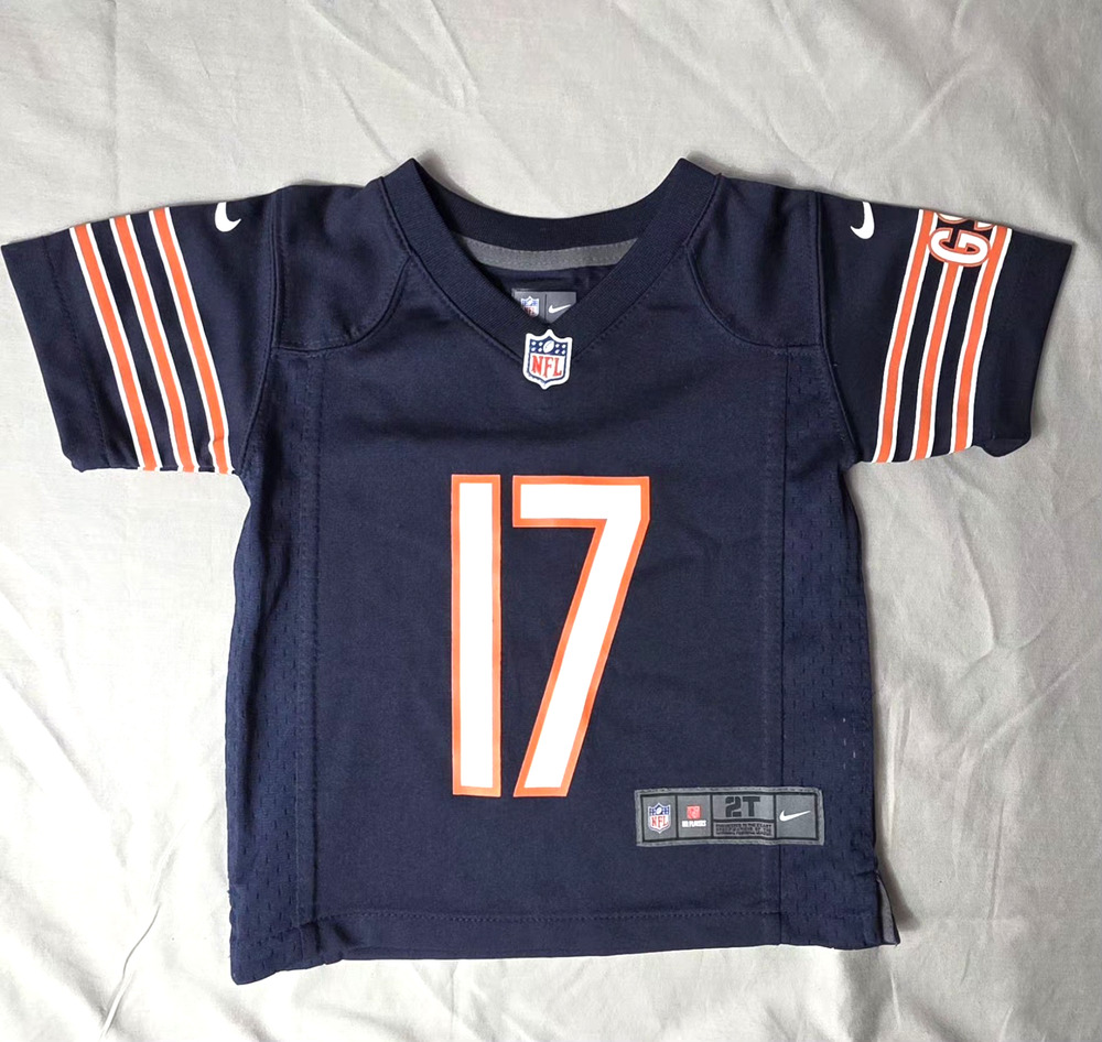 Chicago Bears Alshon Jeffery #17 Game Jersey Toddler 2T Navy Blue GSH